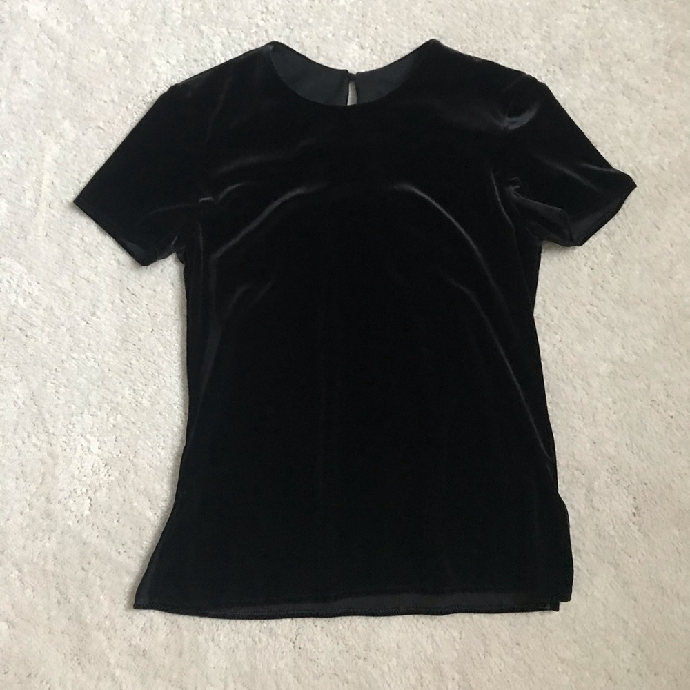 Suede Short Sleeve Shirt